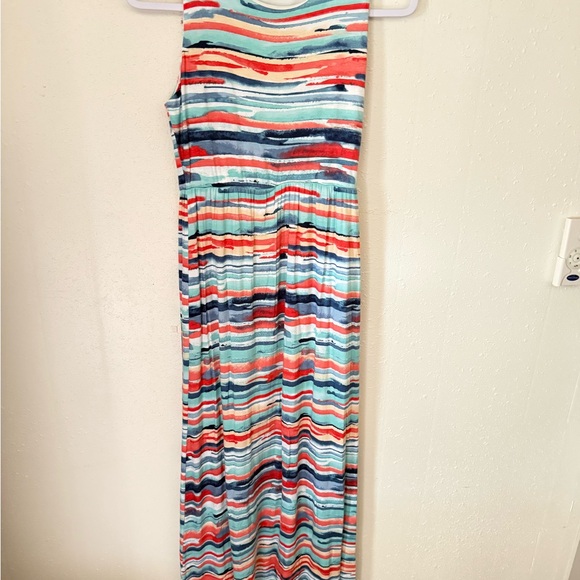 Peach Love California Dresses & Skirts - Peach Love California Striped Top in Blue, Red, White